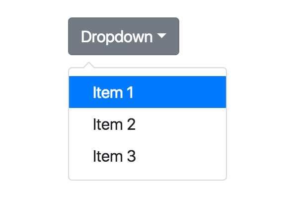 dropdown