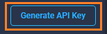 Figure 3 - Click the Generate API Key button