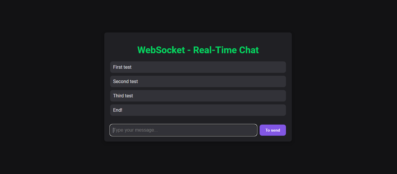 WebSocket Chat Application