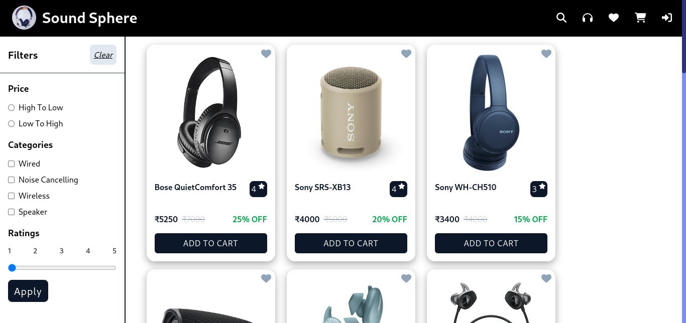 Product Page