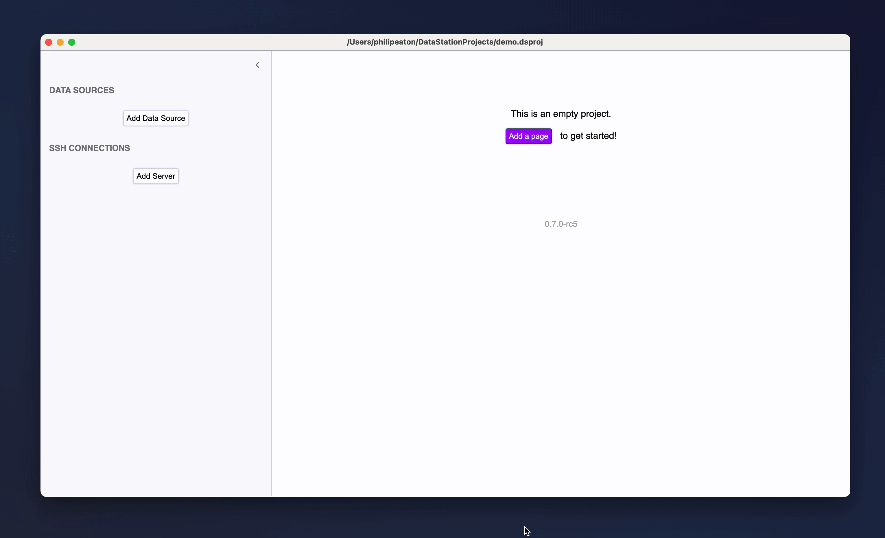 Remote file demo