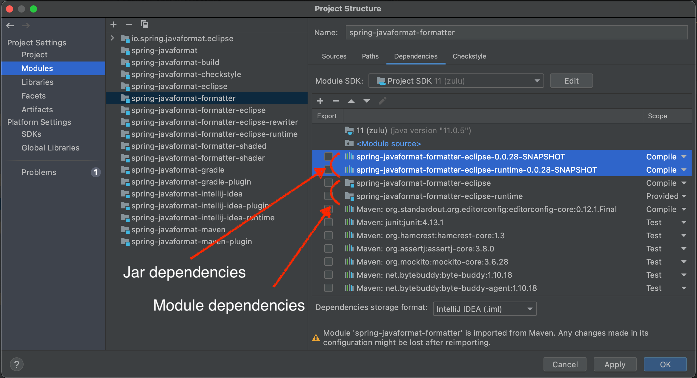 Setup IntelliJ IDEA Dependencies