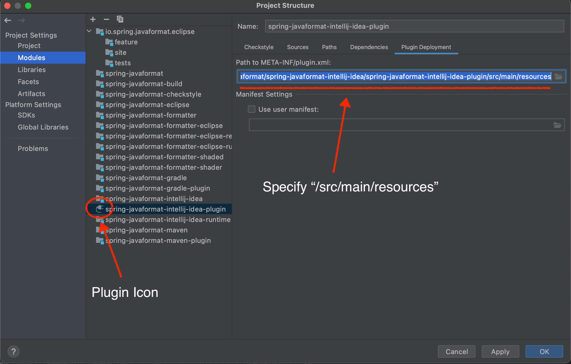 Setup IntelliJ IDEA Plugin Module