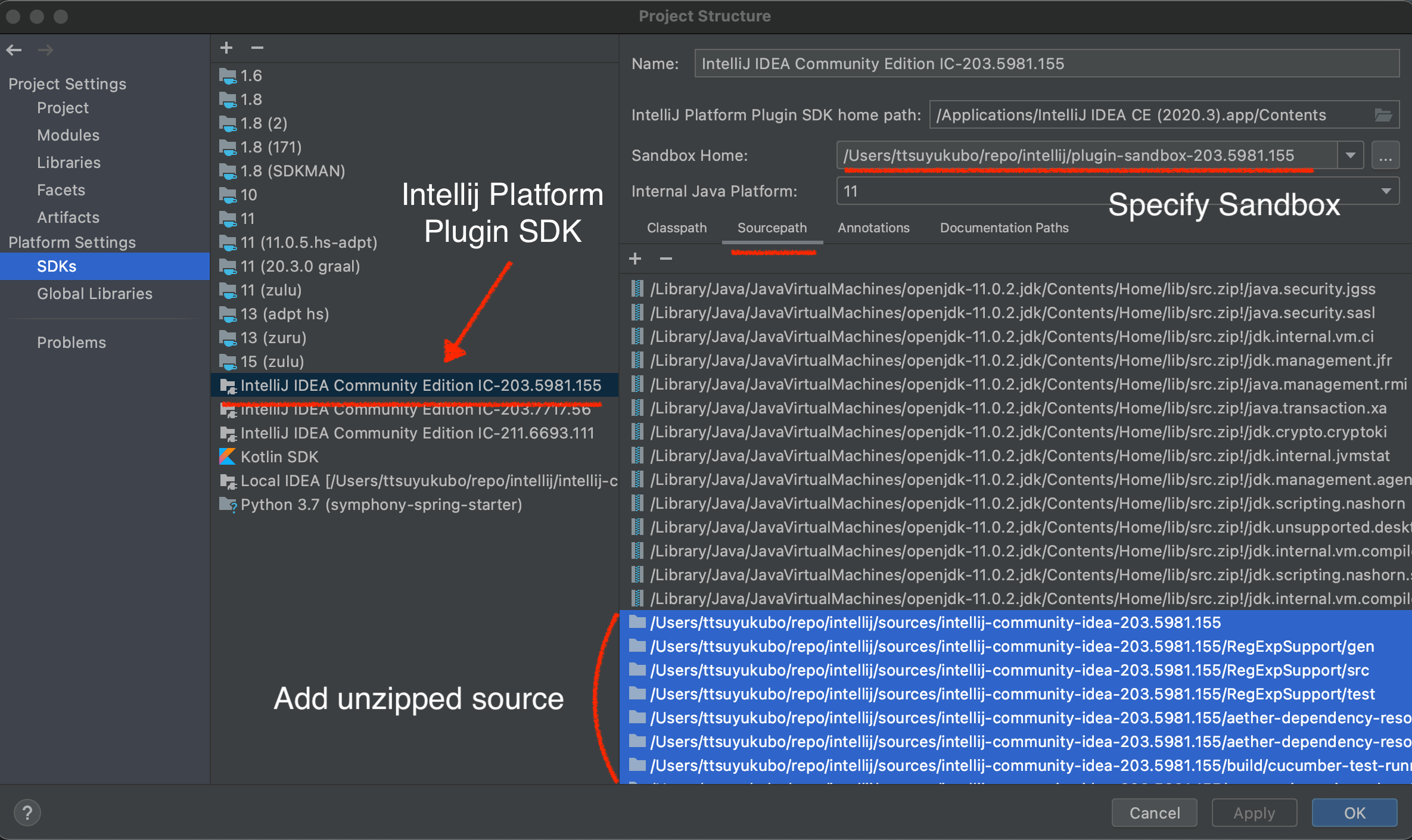 Setup IntelliJ IDEA Plugin SDK