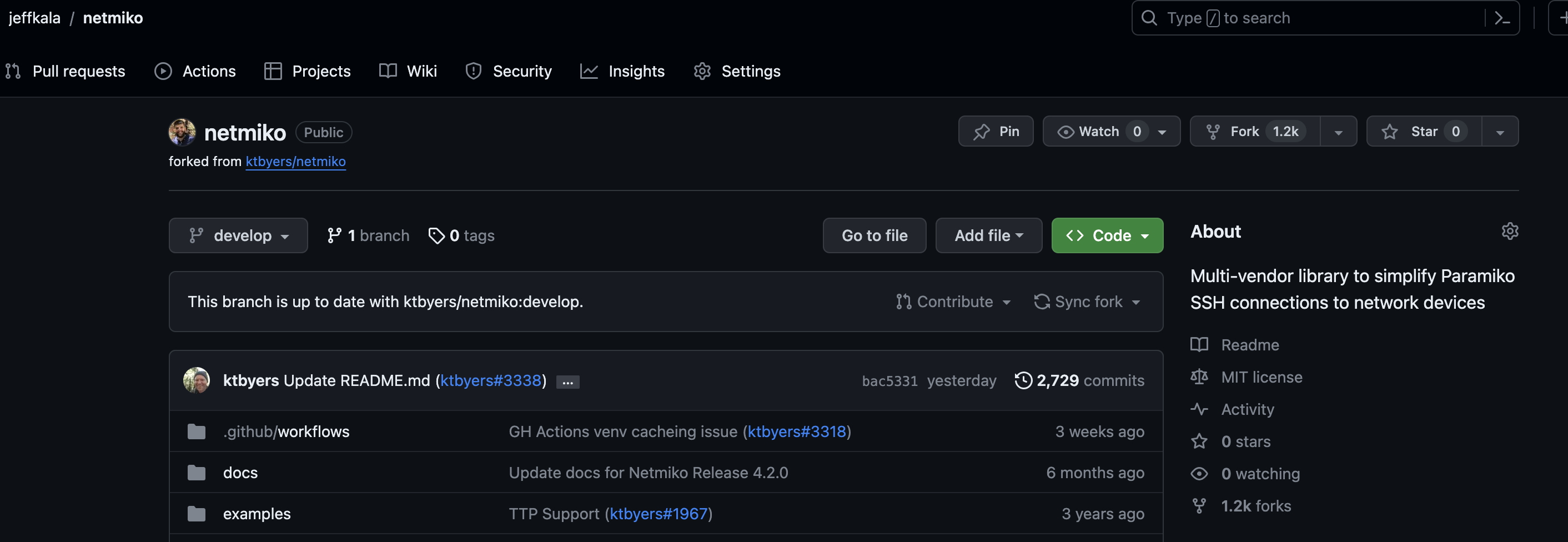 final fork view