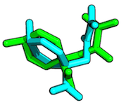 Ligand overlay