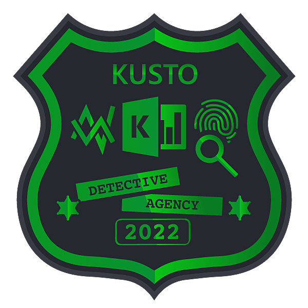 Kusto Detective Agency Badge