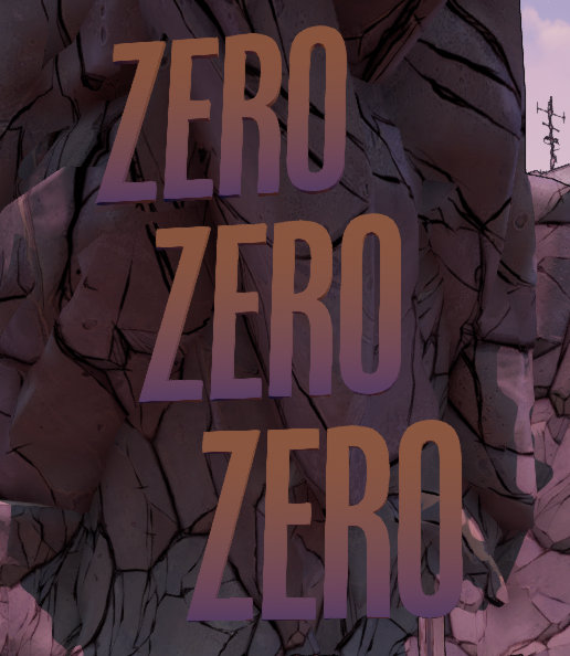 Zer0 Font