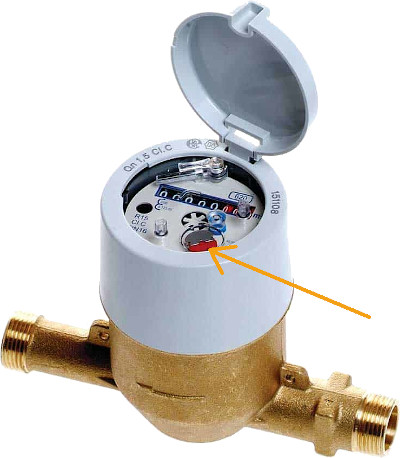 Water meter photo