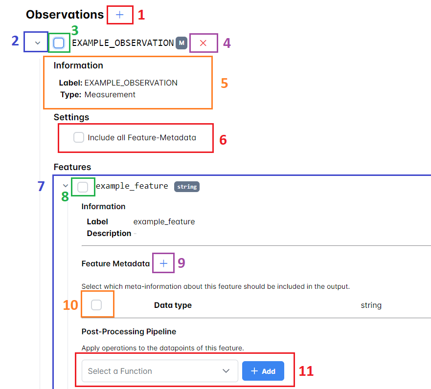 Observation Config