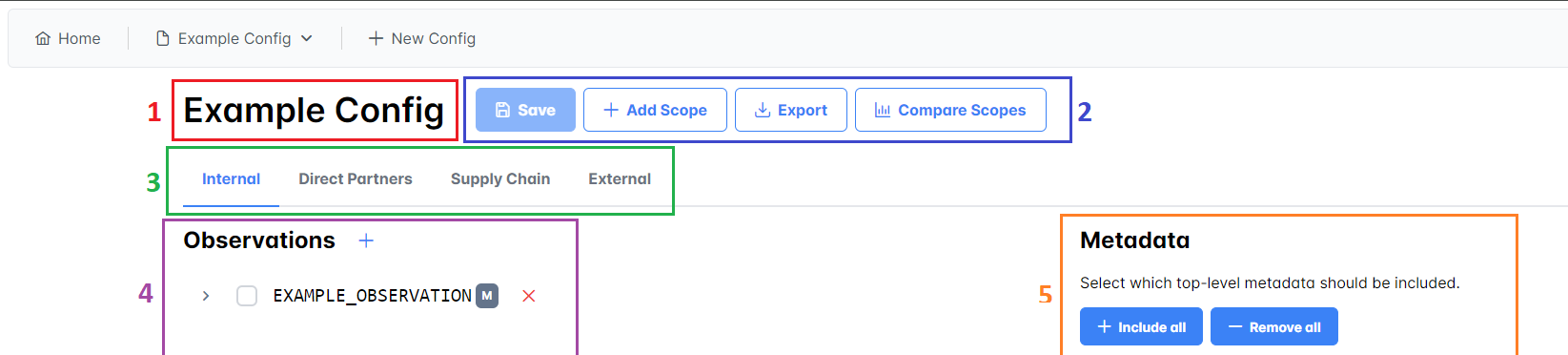 Overview of the Scope-Editor view