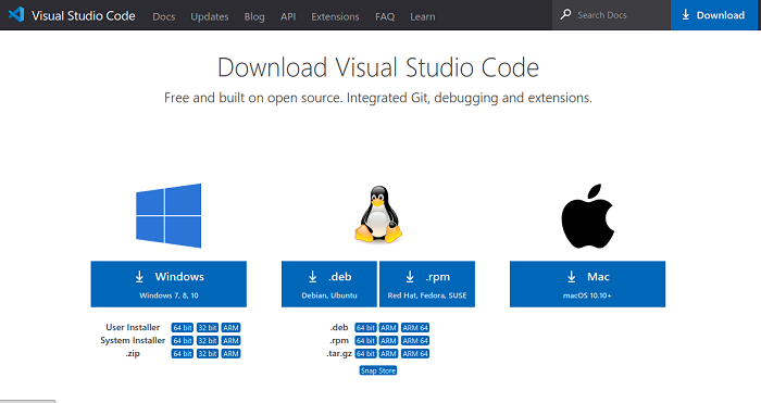 VSC Download