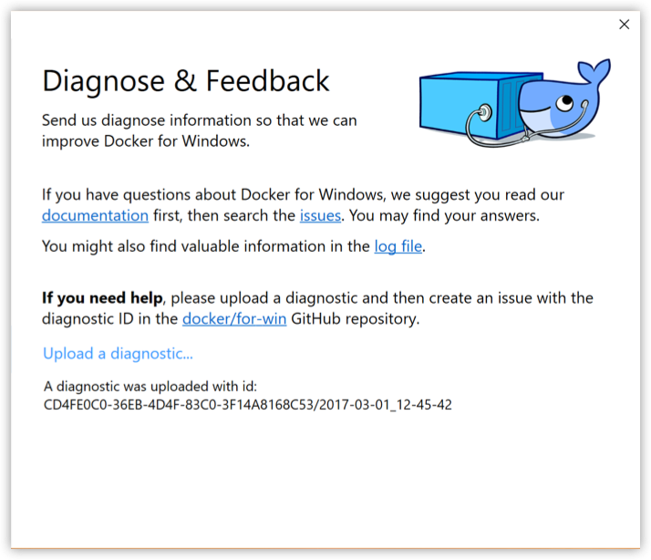 Diagnose problems and Feedback