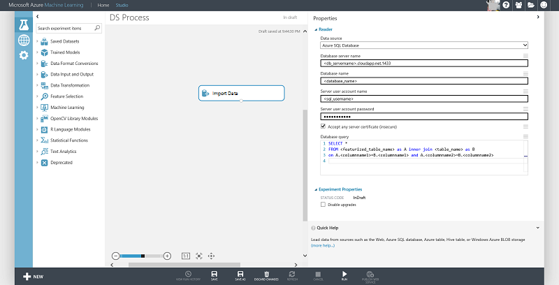 azureml readers