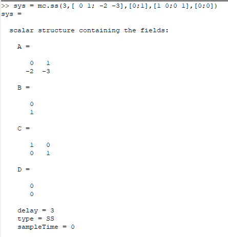 State Space Example - Octave