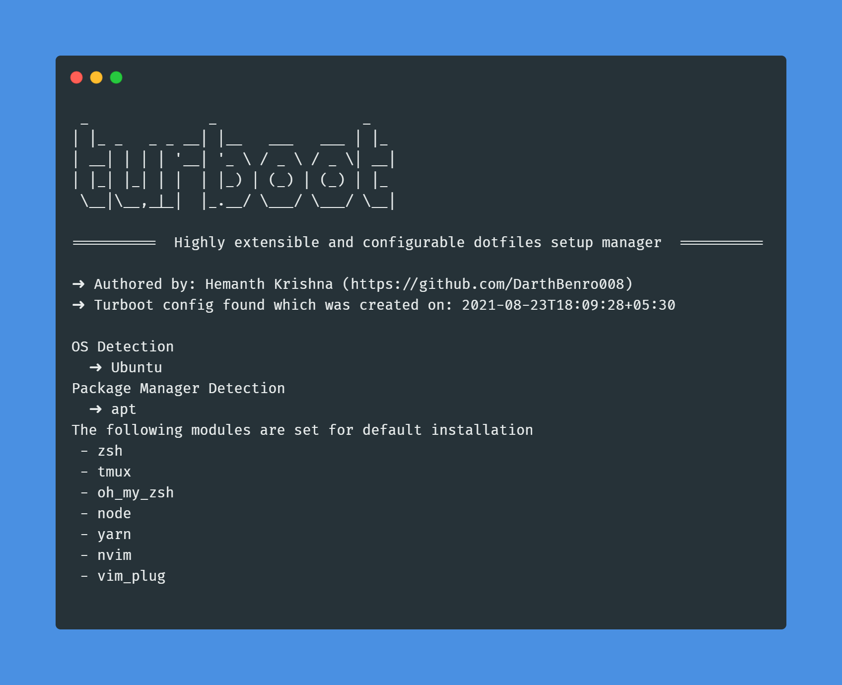 Turboot Preview