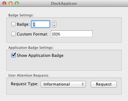 DockAppIcon application screenshot