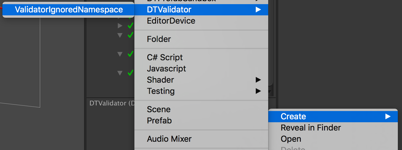 Create a ValidatorIgnoredNamespace