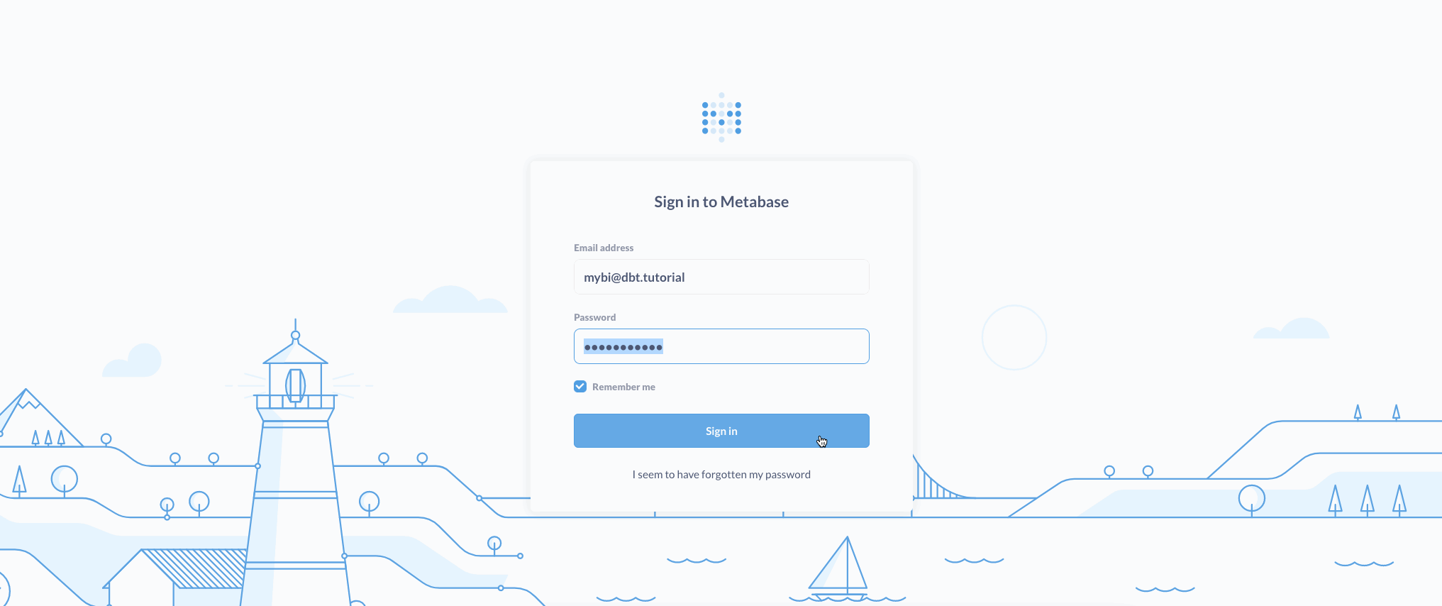 Explore data from Metabase dashboard