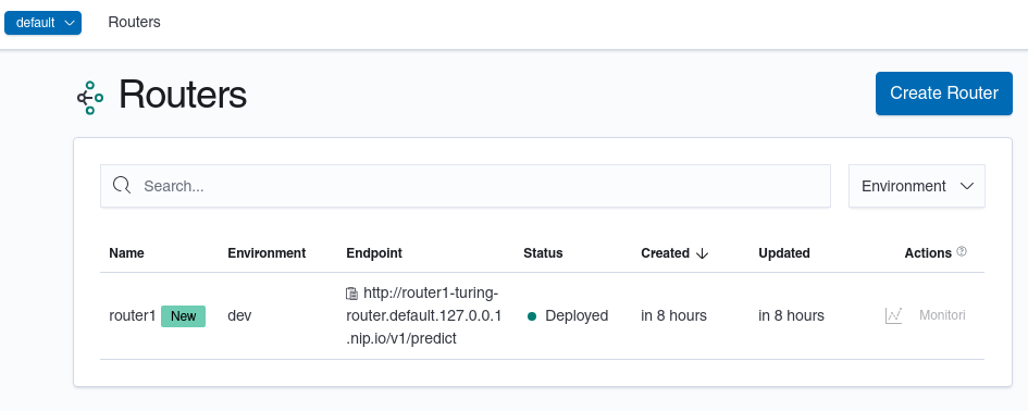 turing ui list router