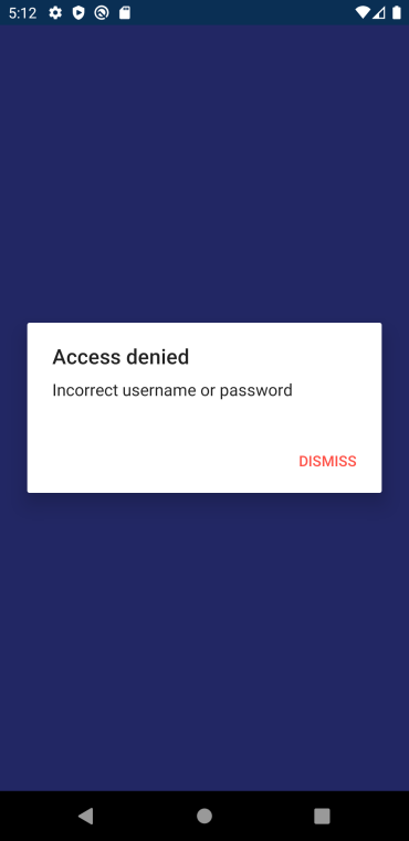 Sign In - Access denied