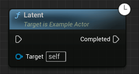 AExampleActor::Latent as a BP node