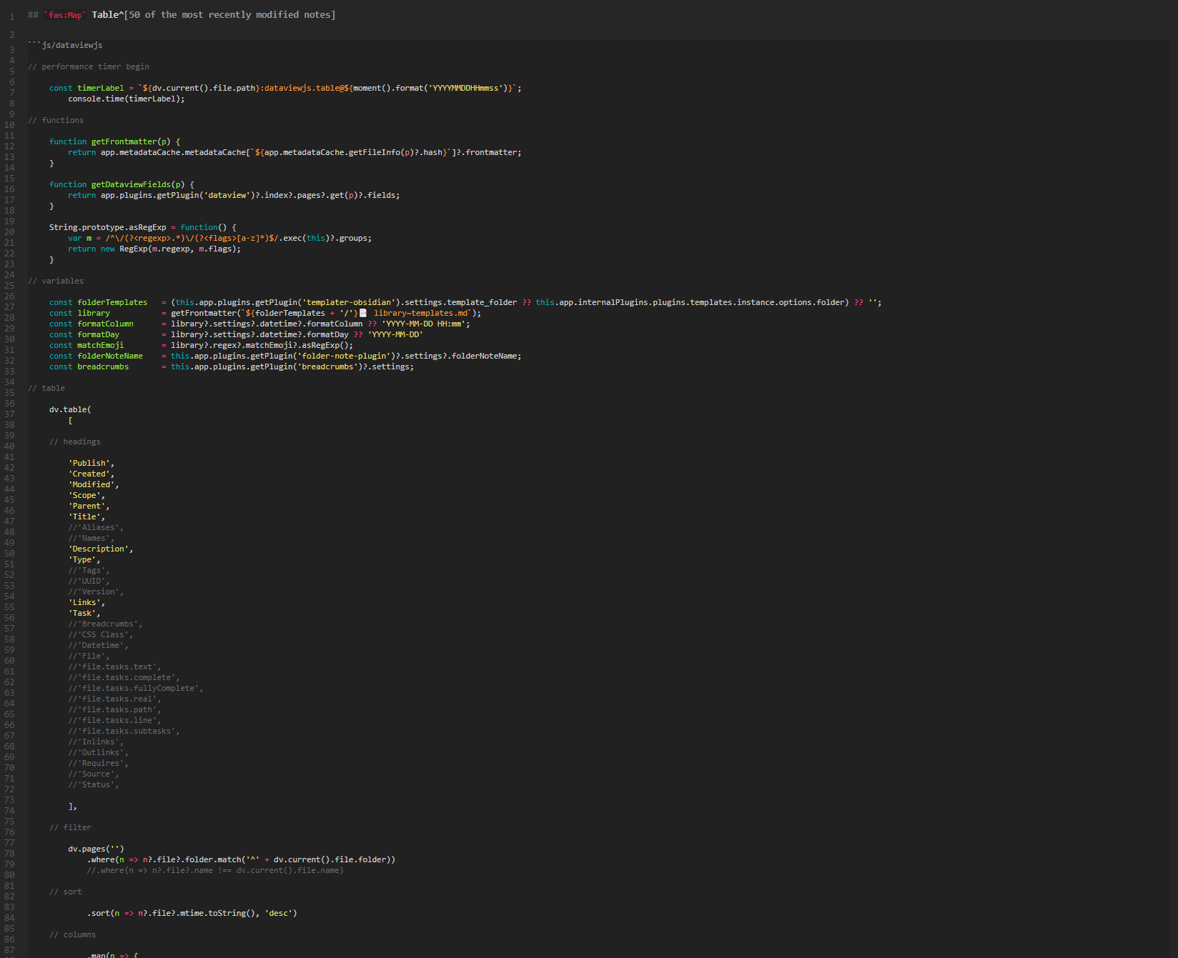 Example editor view of 📦 blockplugindataviewjstable ⛓