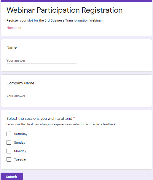 graphicito custom google form