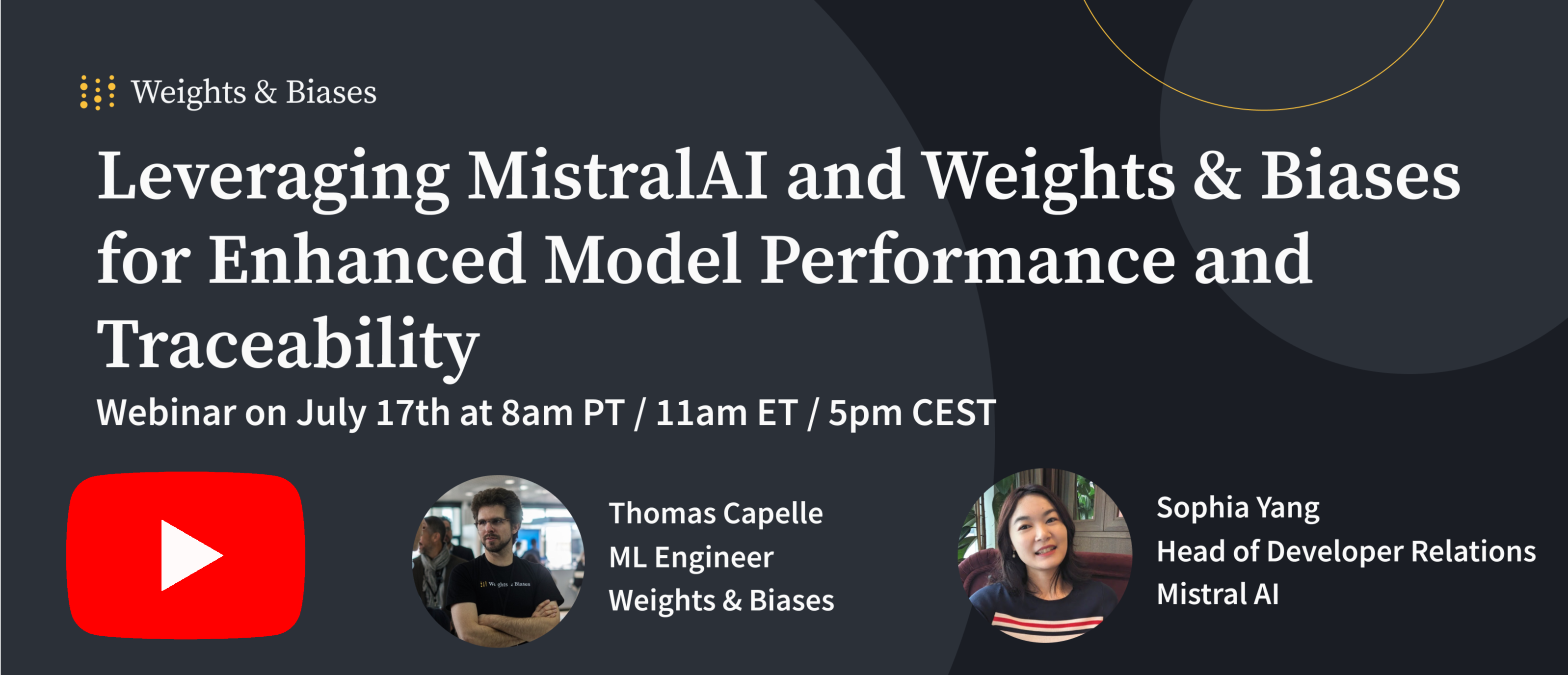 Mistral and W&B webinar