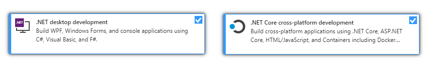 visual studio base dependencies