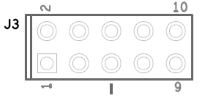 J3 : JTAG Selection