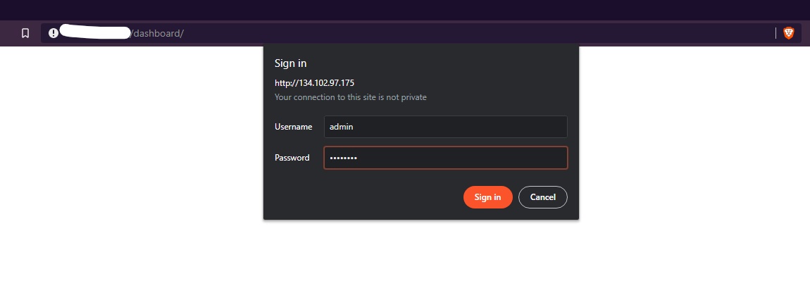 Prototype Traefik Login