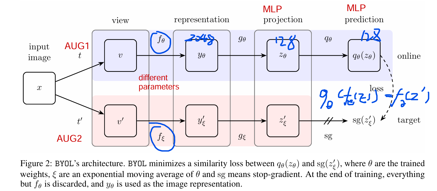 BYOL Architecture