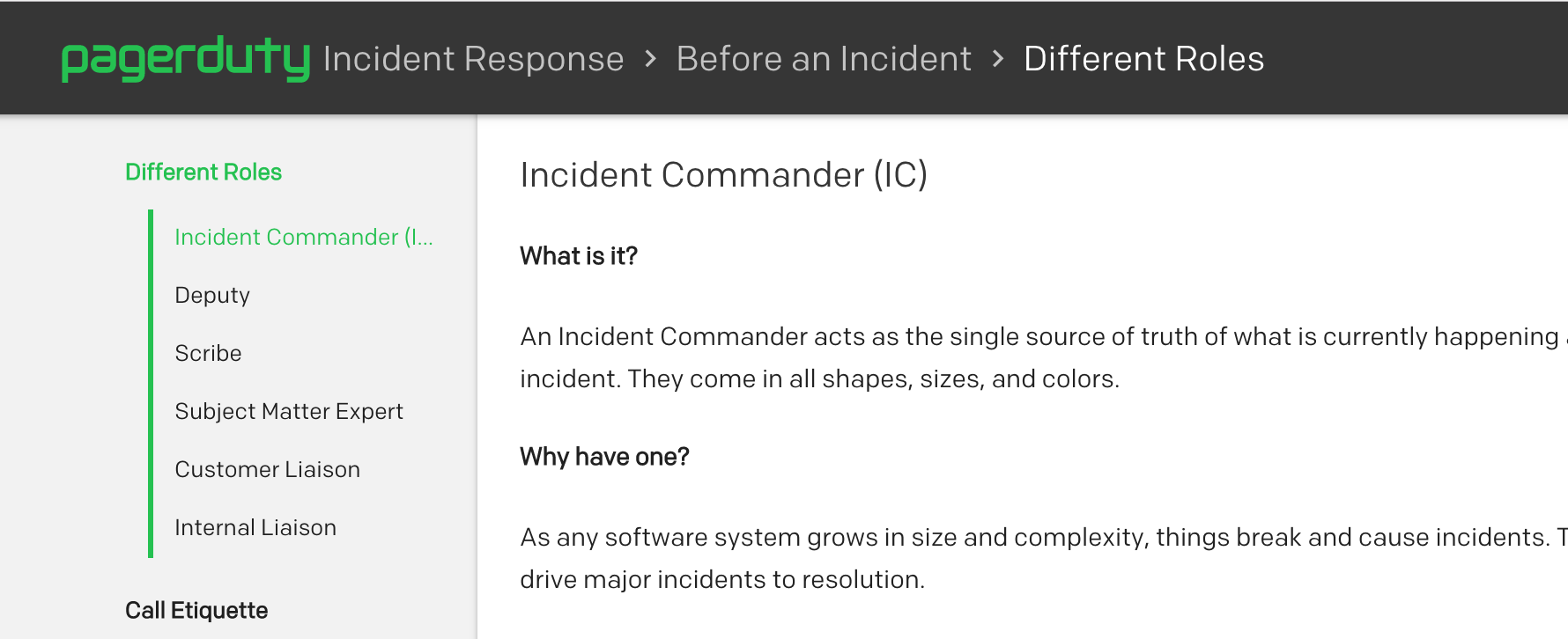 PagerDuty Incident Response Documentation