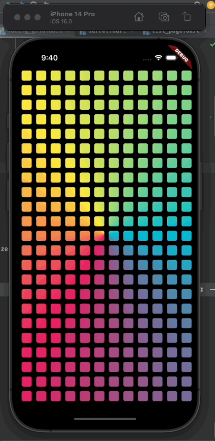 Fading Grid