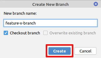 Giving name to a branch