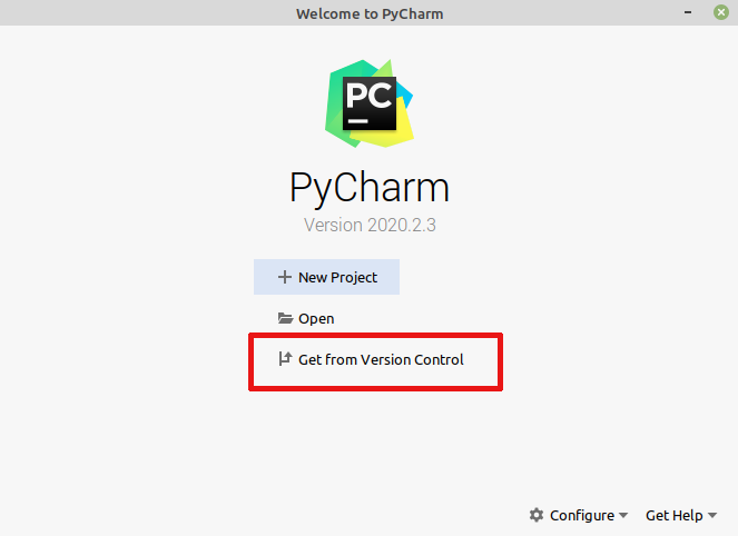 Cloning github fork to Pycharm