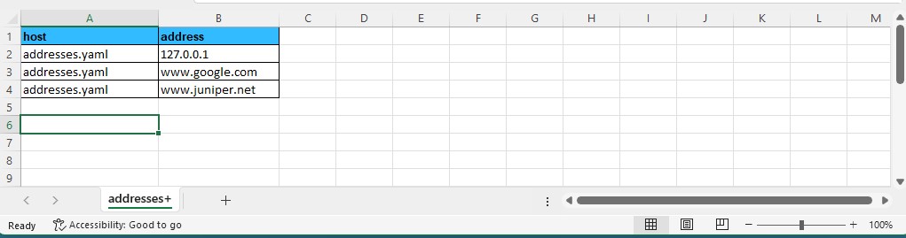 Spreadsheet image