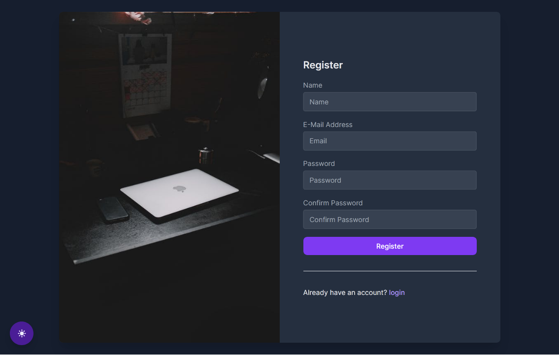 Register Dark