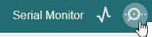 The Serial Plotter tool will show you the standard output from the Arduino code.