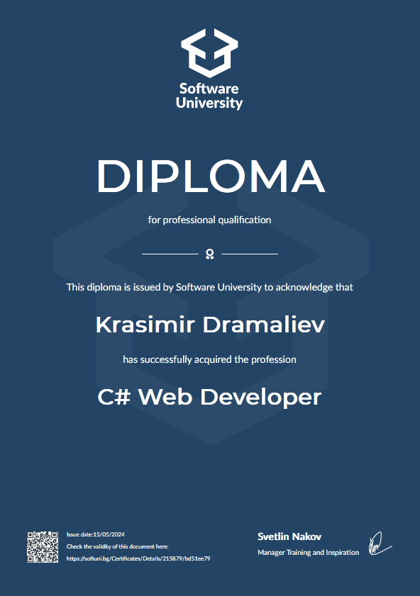 C# Web Developer