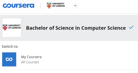 coursera UoL selection