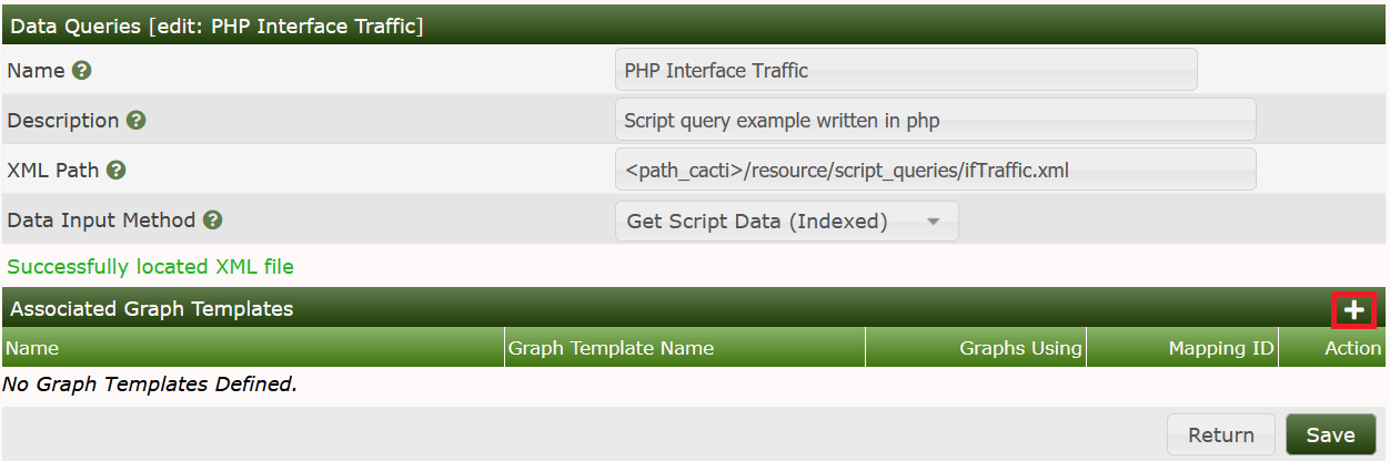 Script Data Query - Graph Template 15