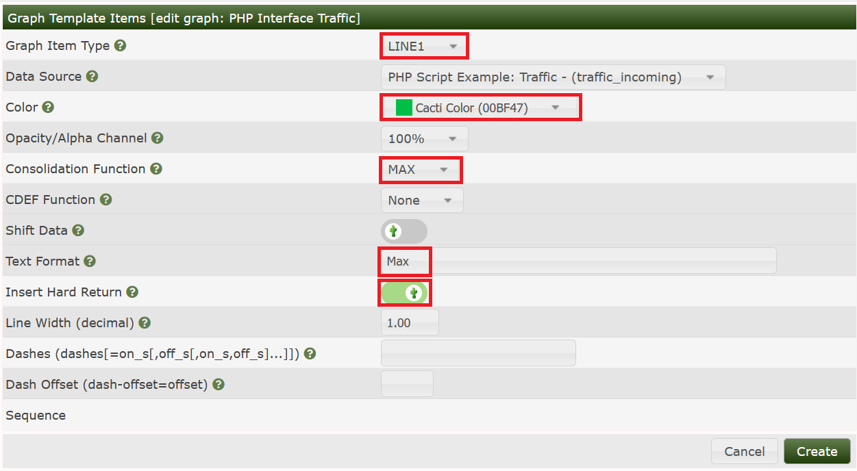 Script Data Query - Graph Template 09