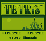 Tetris Title Screen