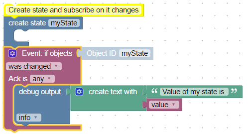 Create state