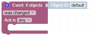 Trigger on states change