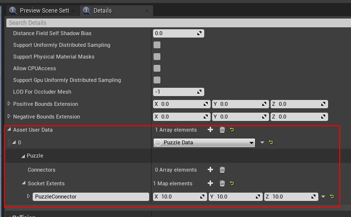 Add BP instance to Asset User Data Array