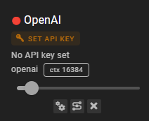 OpenAI API Key missing