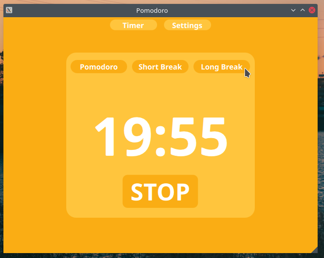 Long Break Timer